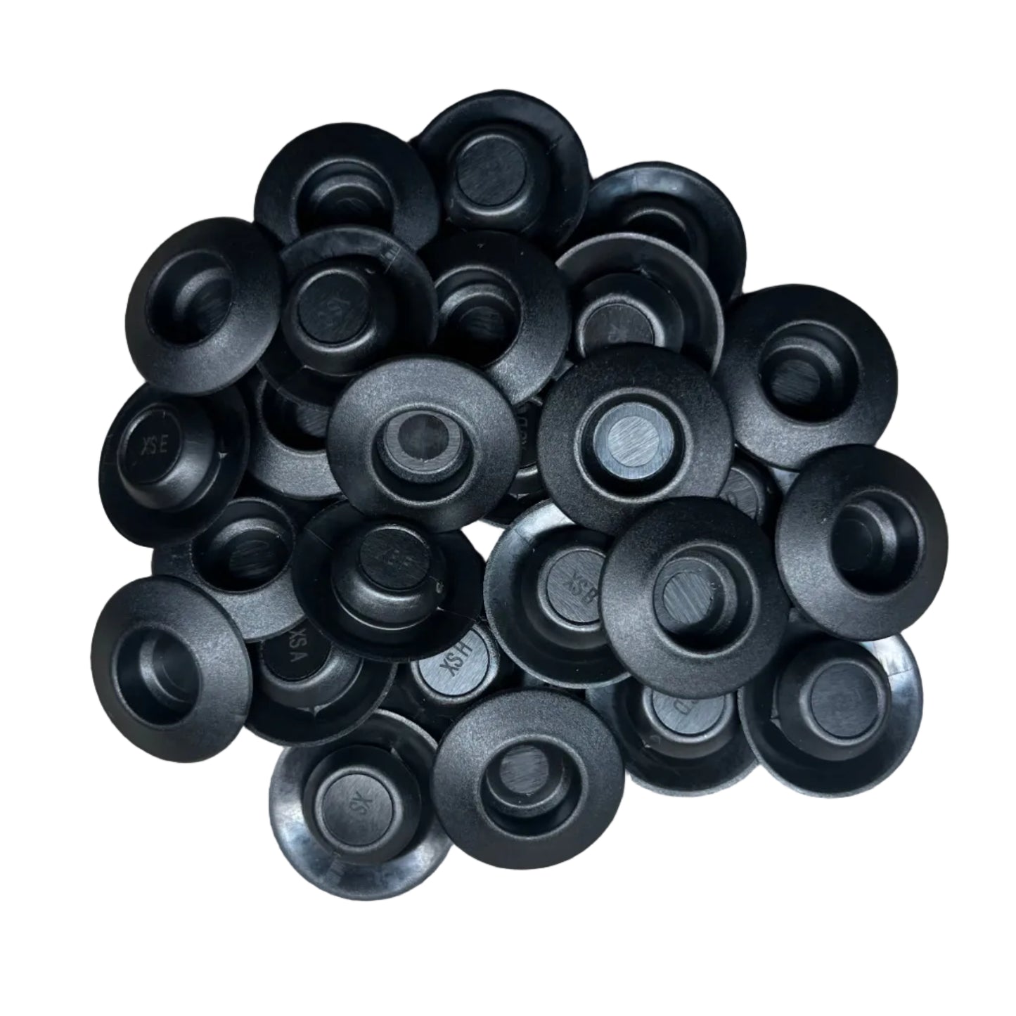 Automotive body hole plugs for sealing frame holes during undercoating and rust prevention application