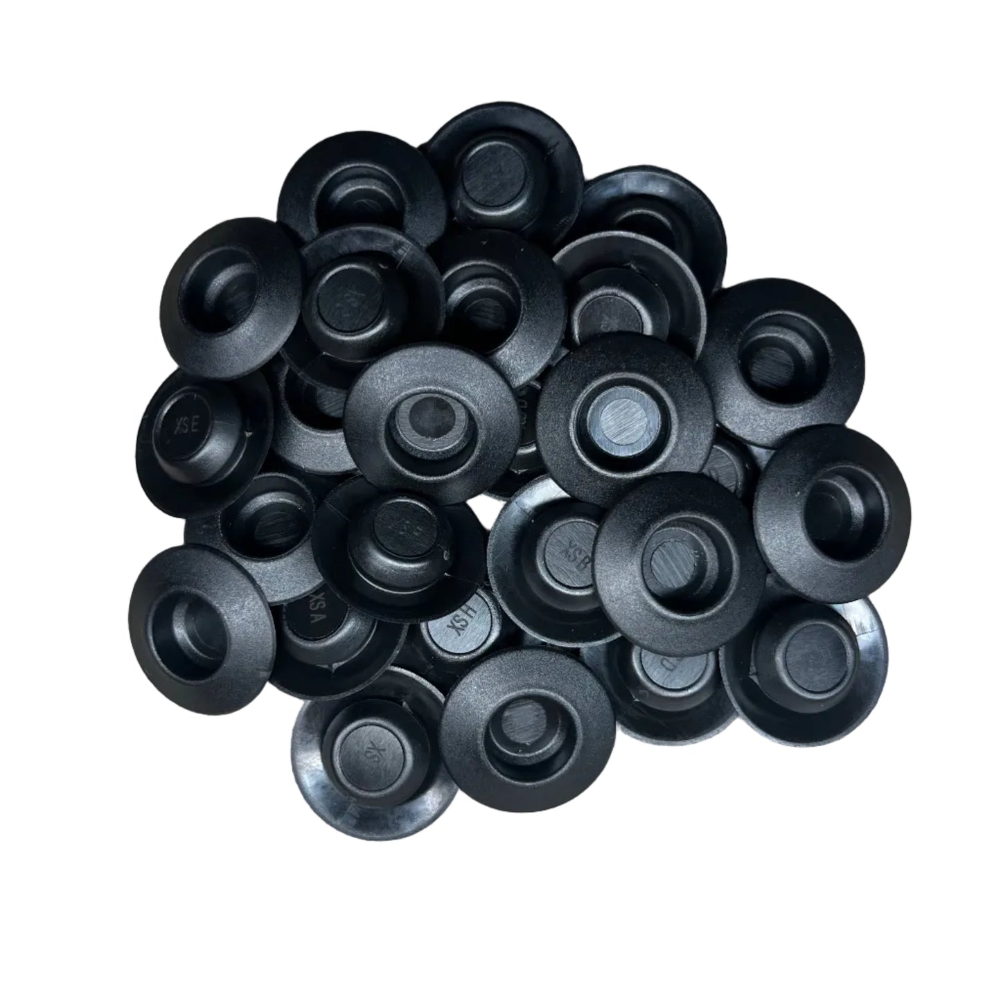 Automotive body hole plugs for sealing frame holes during undercoating and rust prevention application