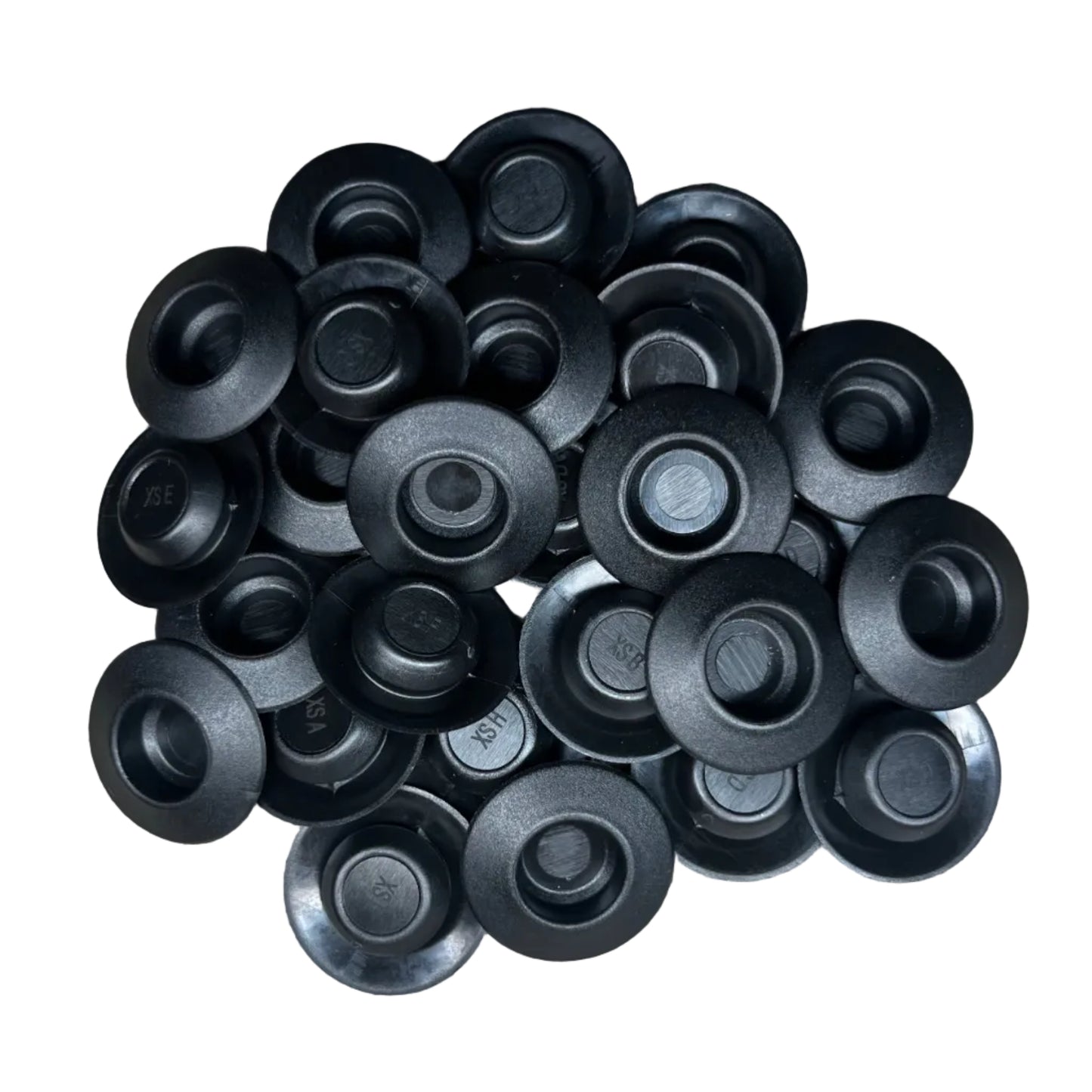 Automotive body hole plugs for sealing frame holes during undercoating and rust prevention application