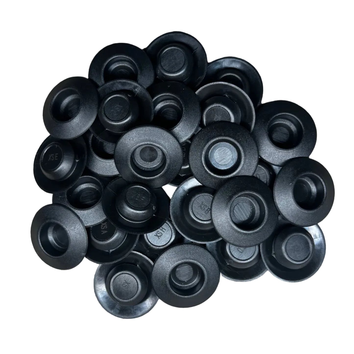 Automotive body hole plugs for sealing frame holes during undercoating and rust prevention application