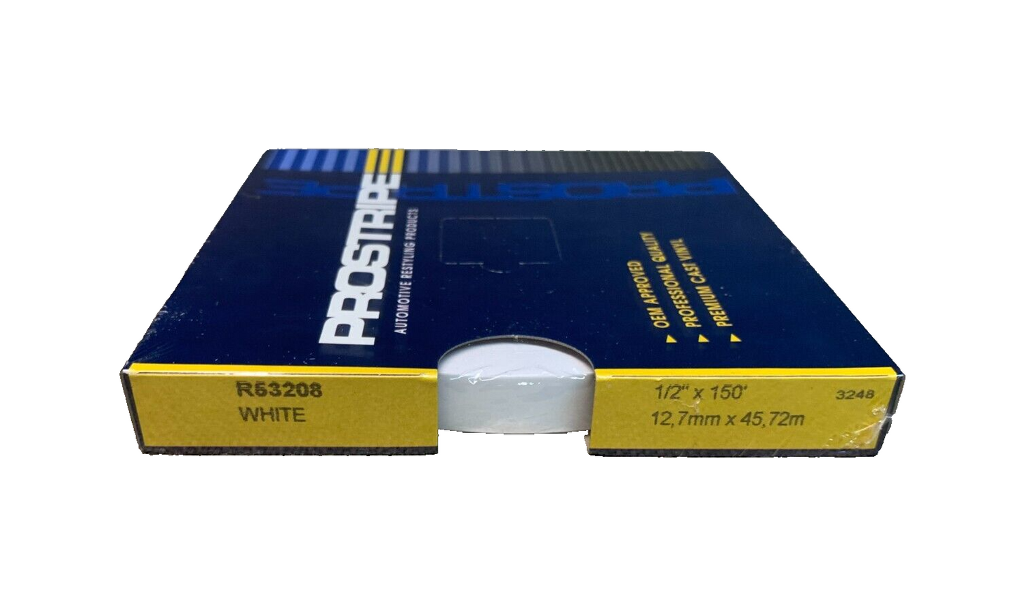 PROSTRIPE R53208 1/2" x 150' WHITE