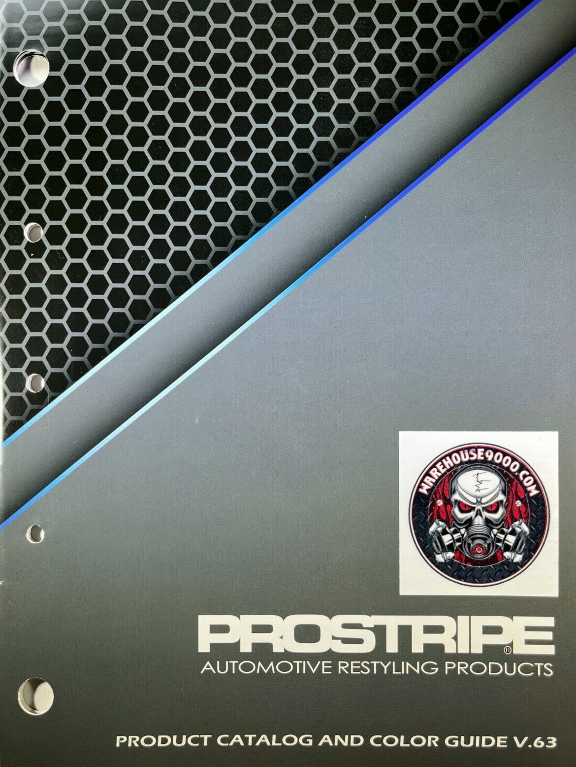 Prostripe Newest Pinstripe, Vinyl Product Catalog and color Guide V.63 USA