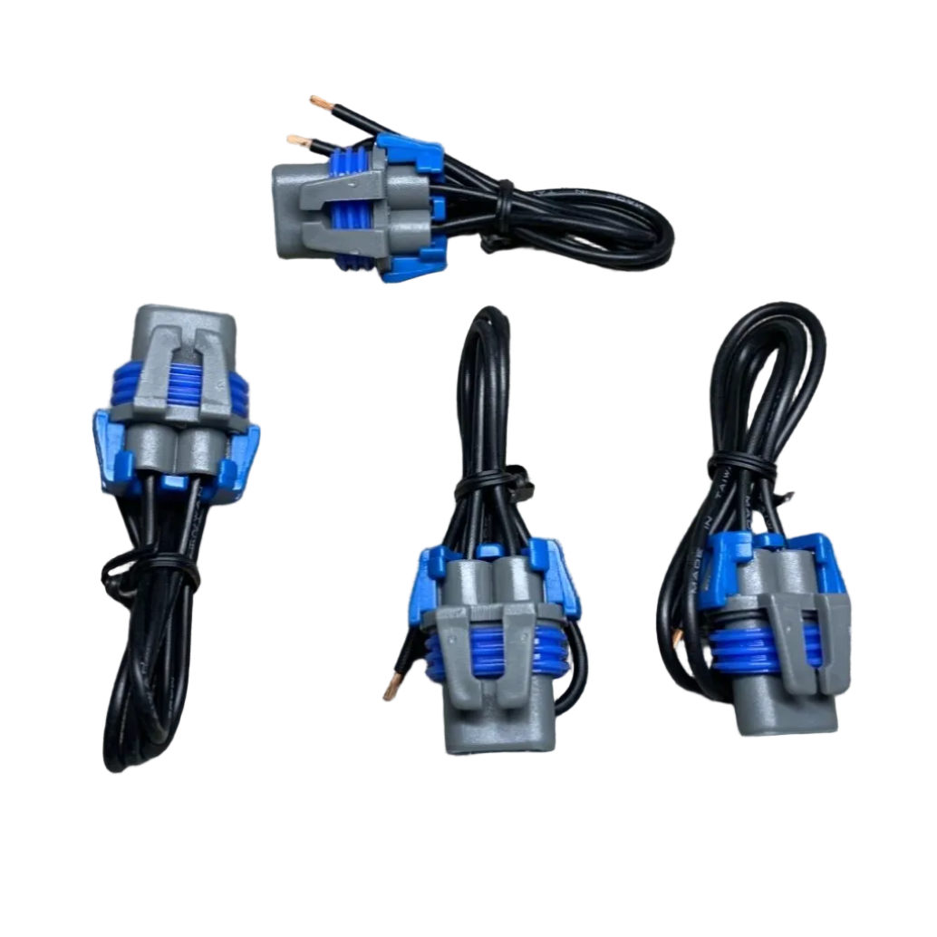 Auveco 16174 4 Pack / 9006 Headlight Pigtail Socket Low Beam Halogen Bulb