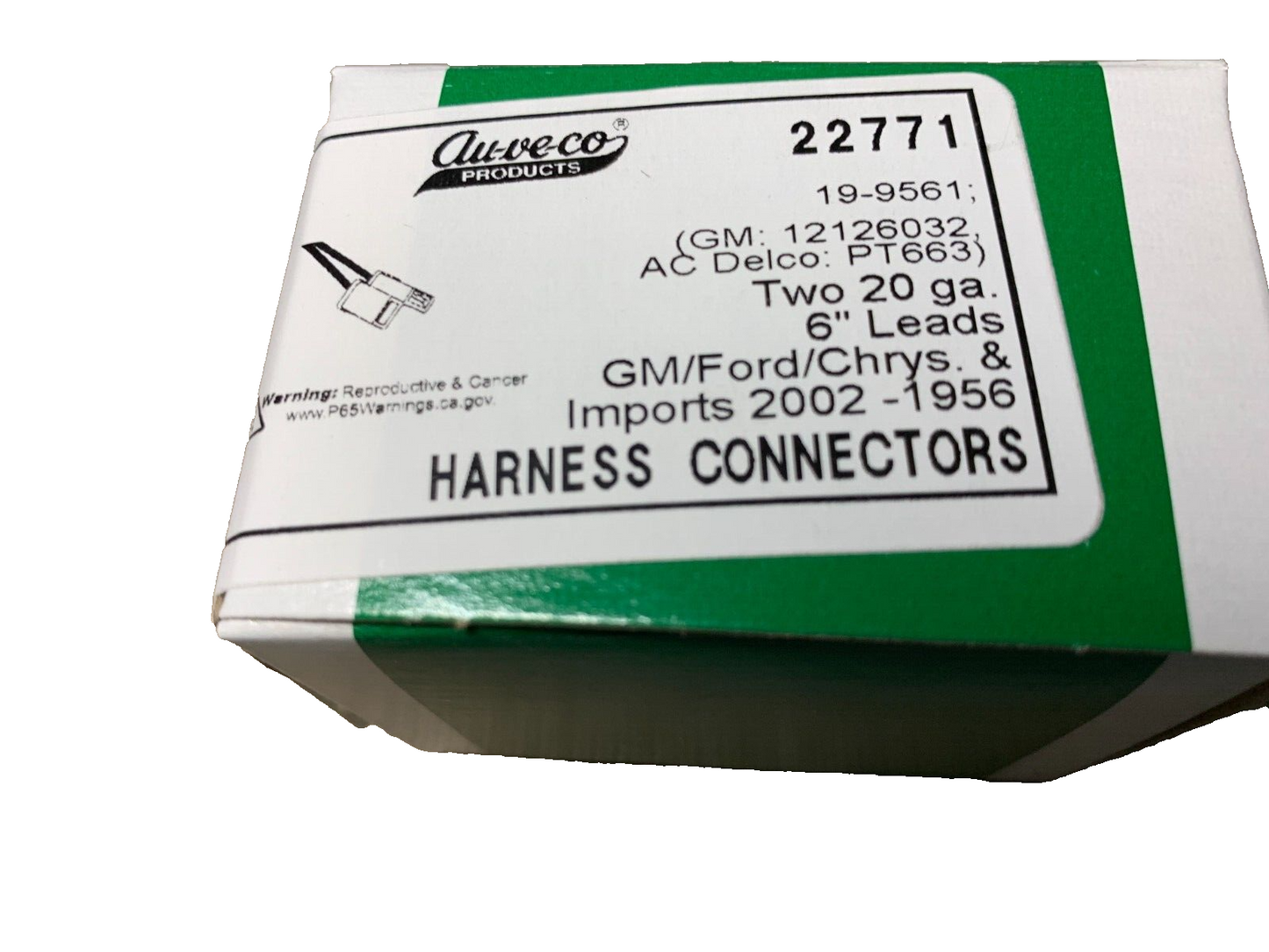 1-Auveco - 22771 - Gm Wire Harness Connector