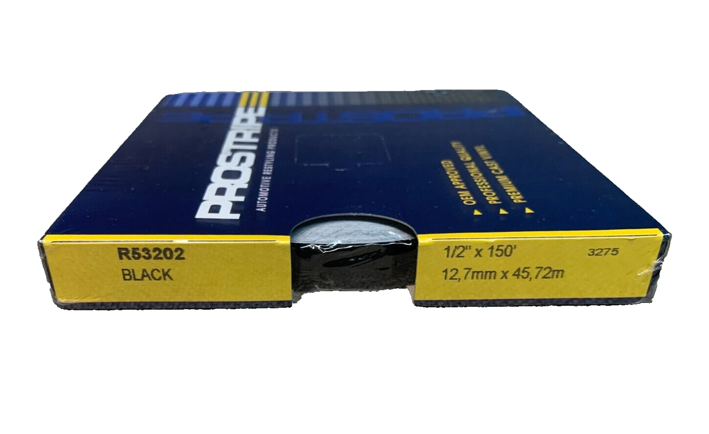 PROSTRIPE R53202 1/2" x 150' BLACK