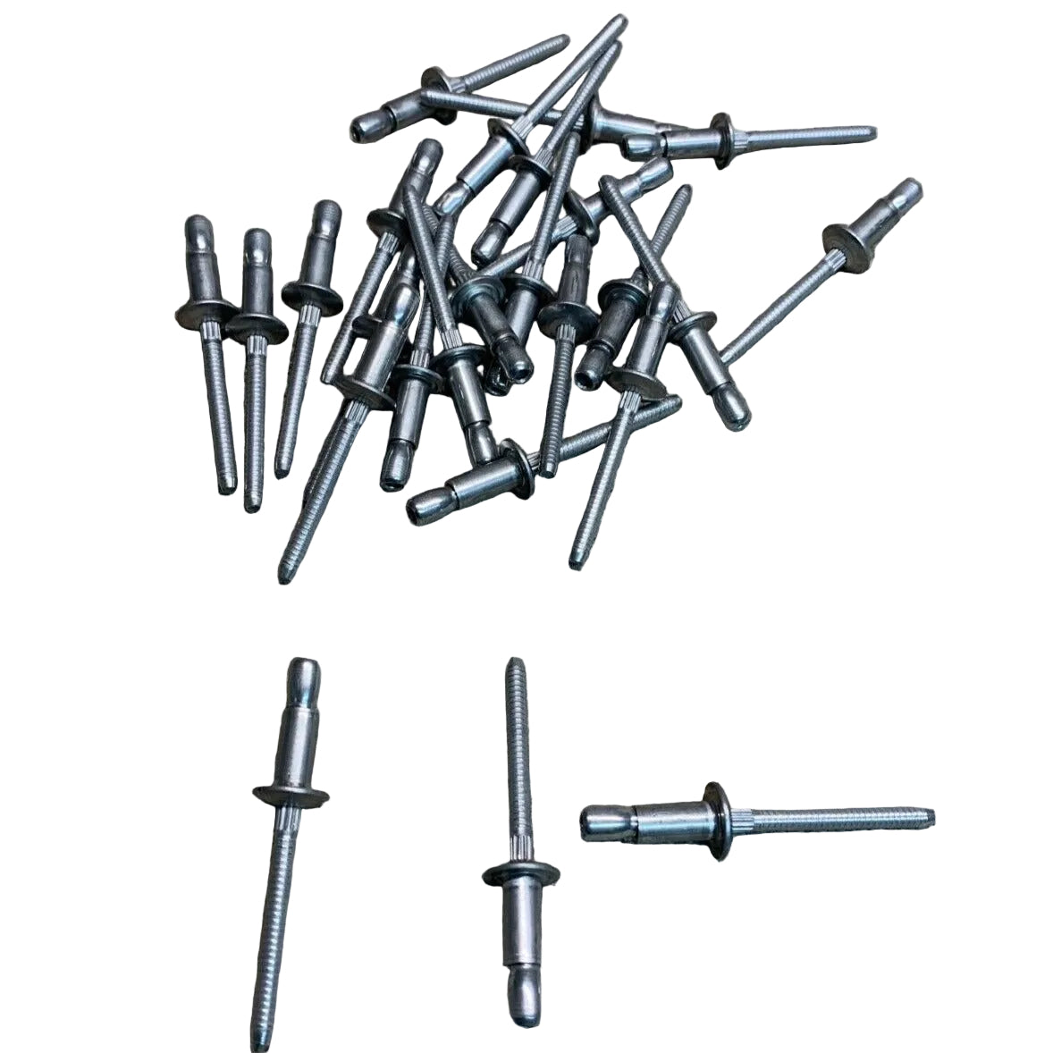 25 Auveco 17421 Ultra Grip Rivet, 3/16" Shank, 1/16" to 17/64" Grip, Aluminum