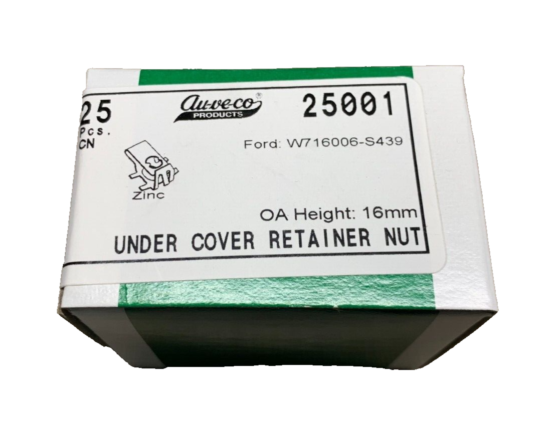 25 Auveco - 25001 - Under Cover Retainer Nut