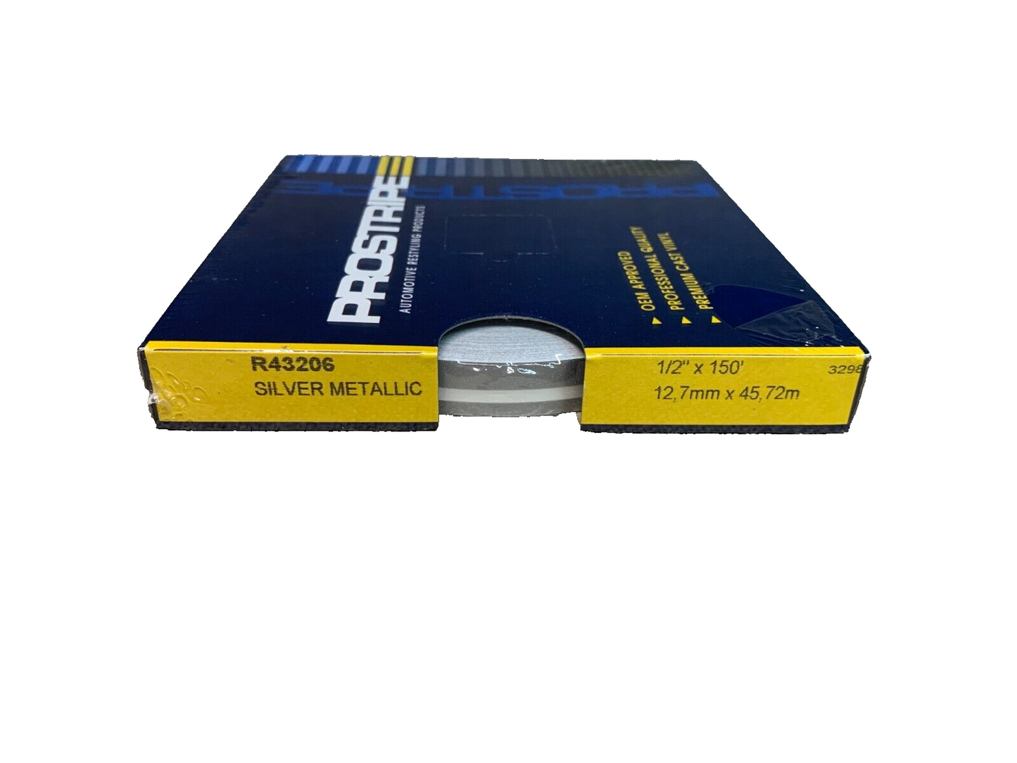 PROSTRIPE R43206 1/2" x 150' SILVER METALLIC