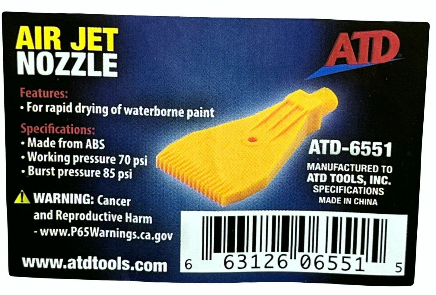 ATD Air jet Nozzle ATD-6551