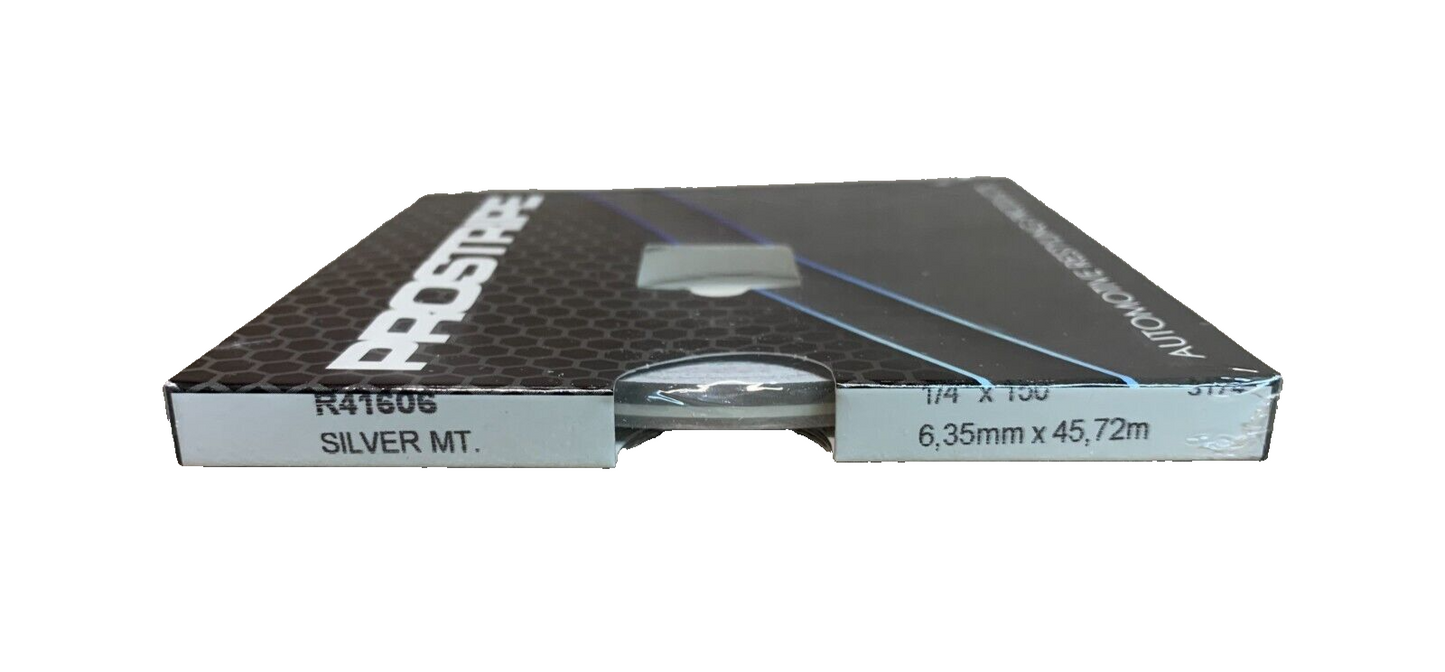 PROSTRIPE R416132 1/4" x 150' Pewter MT