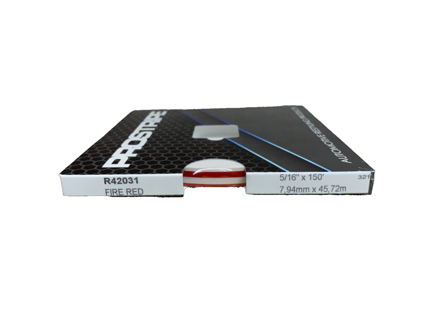 PROSTRIPE R42031 5/16" x 150' FIRE RED
