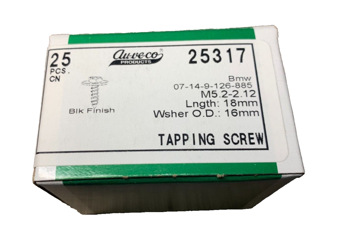 25 Auveco - 25317- Tapping Screw 07-14-126-885