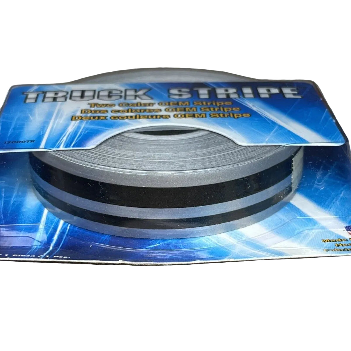 Prostripe Truck Stripe R608201 Silver/Black 3/4" x 50'