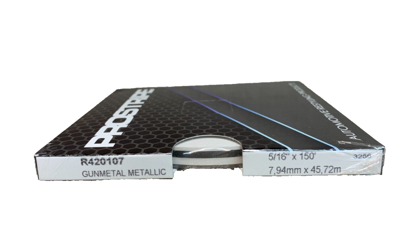 PROSTRIPE R420107 5/16" x 150' GUNMETAL METALLIC