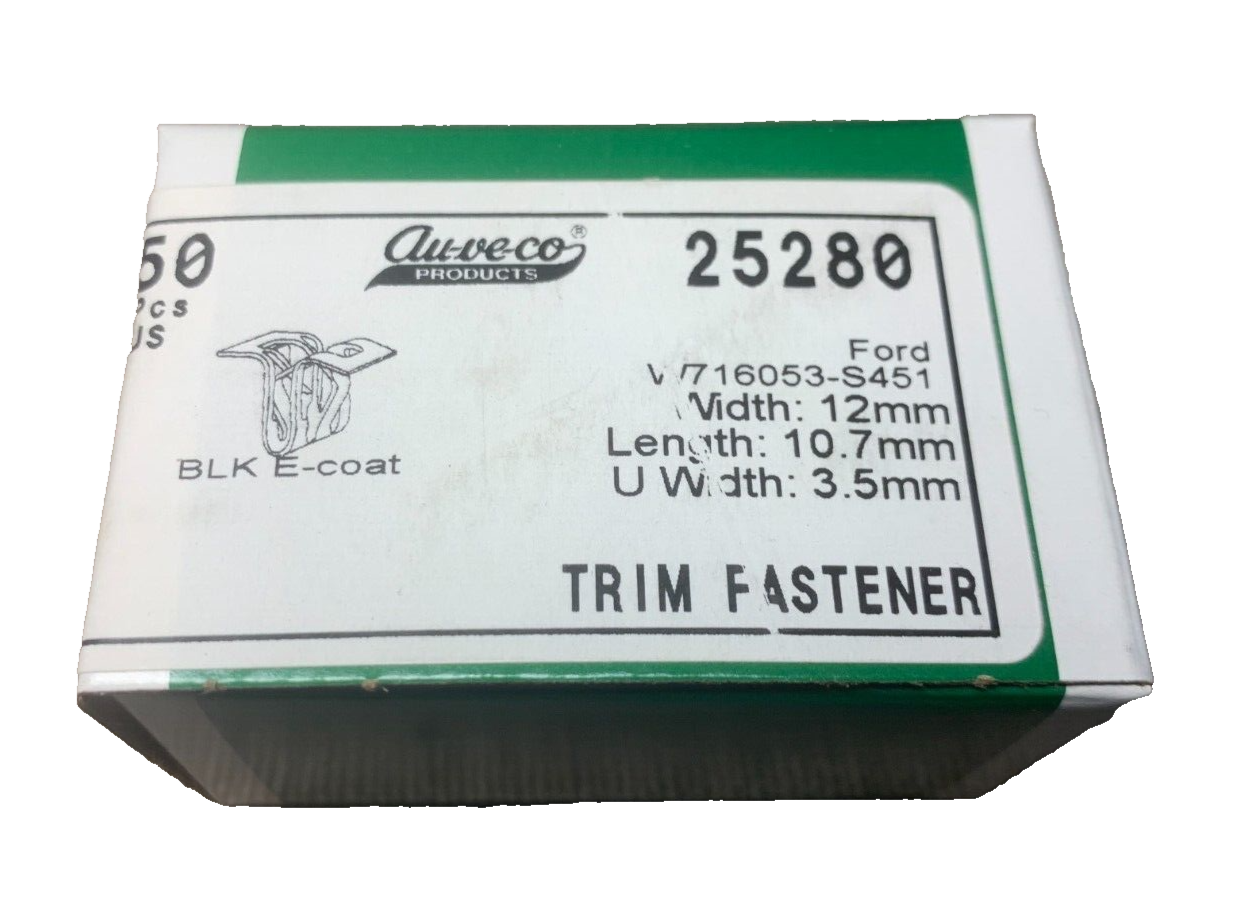 50 Auveco 25280 Trim Fastener W716053-S451