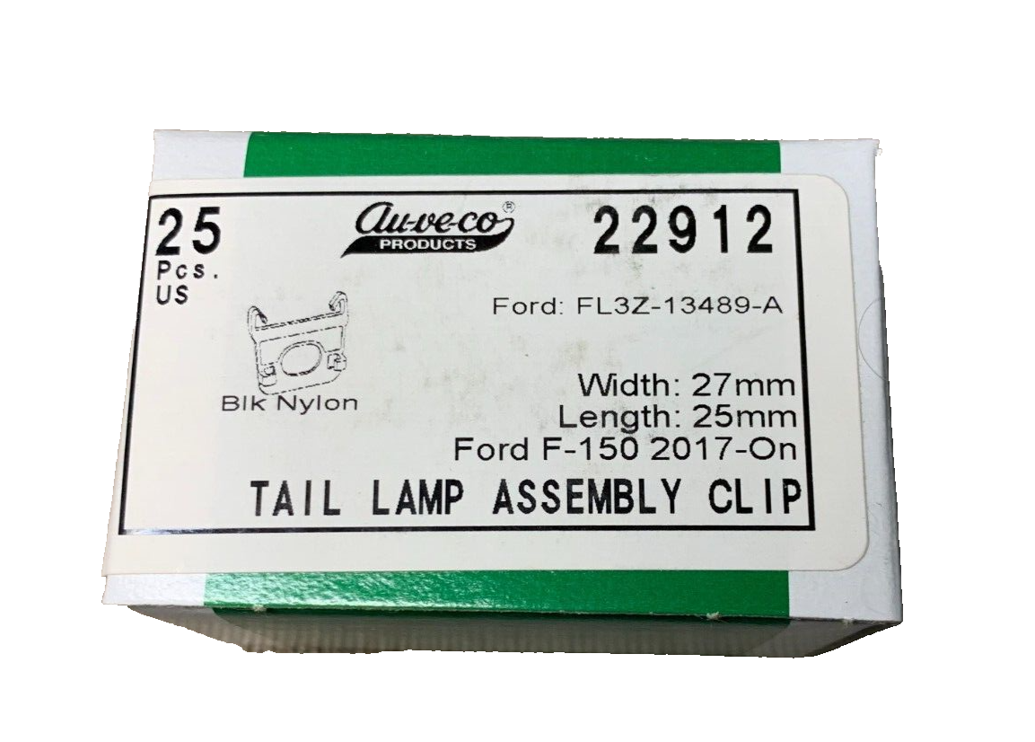 25 Auveco 22912 Tail Lamp Assembly Clip