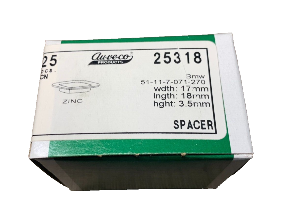 25 Auveco 25318 Bumper Cover Spacer 51-11-7-071-270