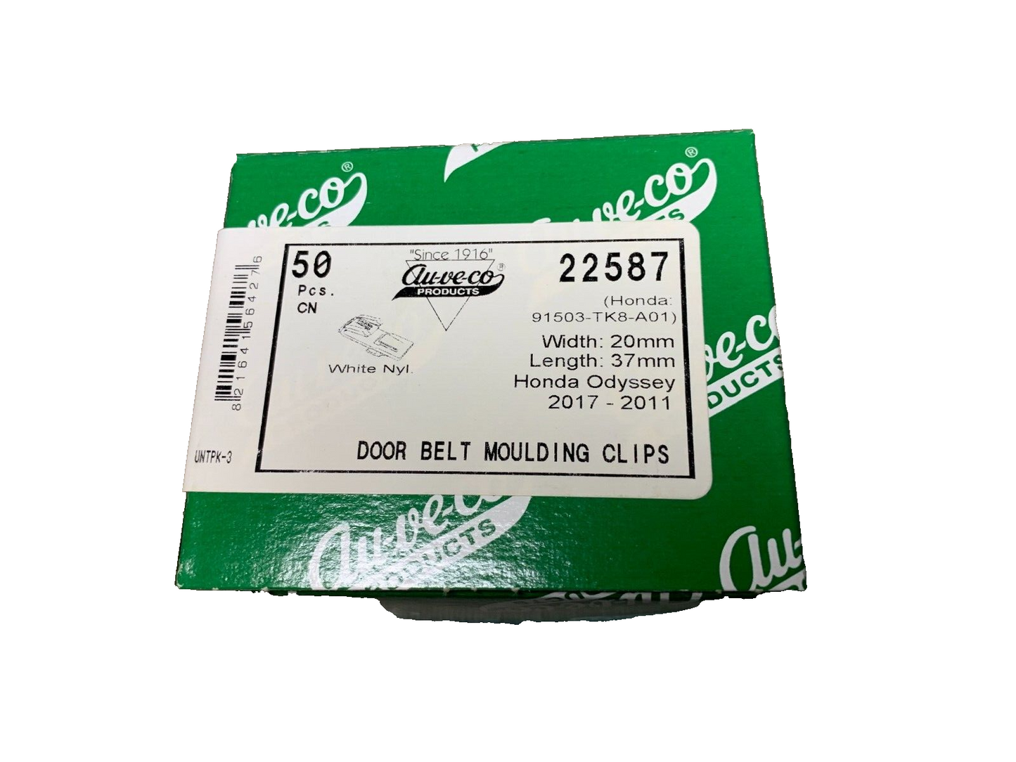50-22587 Door Belt Moulding Clips for Hond 91503-TK8-A01