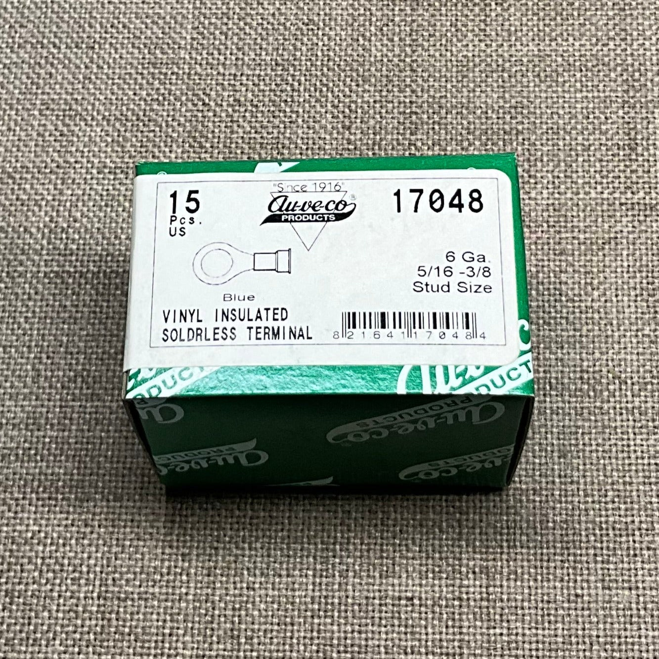 15 Vinyl Insulated Solderless Terminals Auveco 17048 Automobile Electric Wire