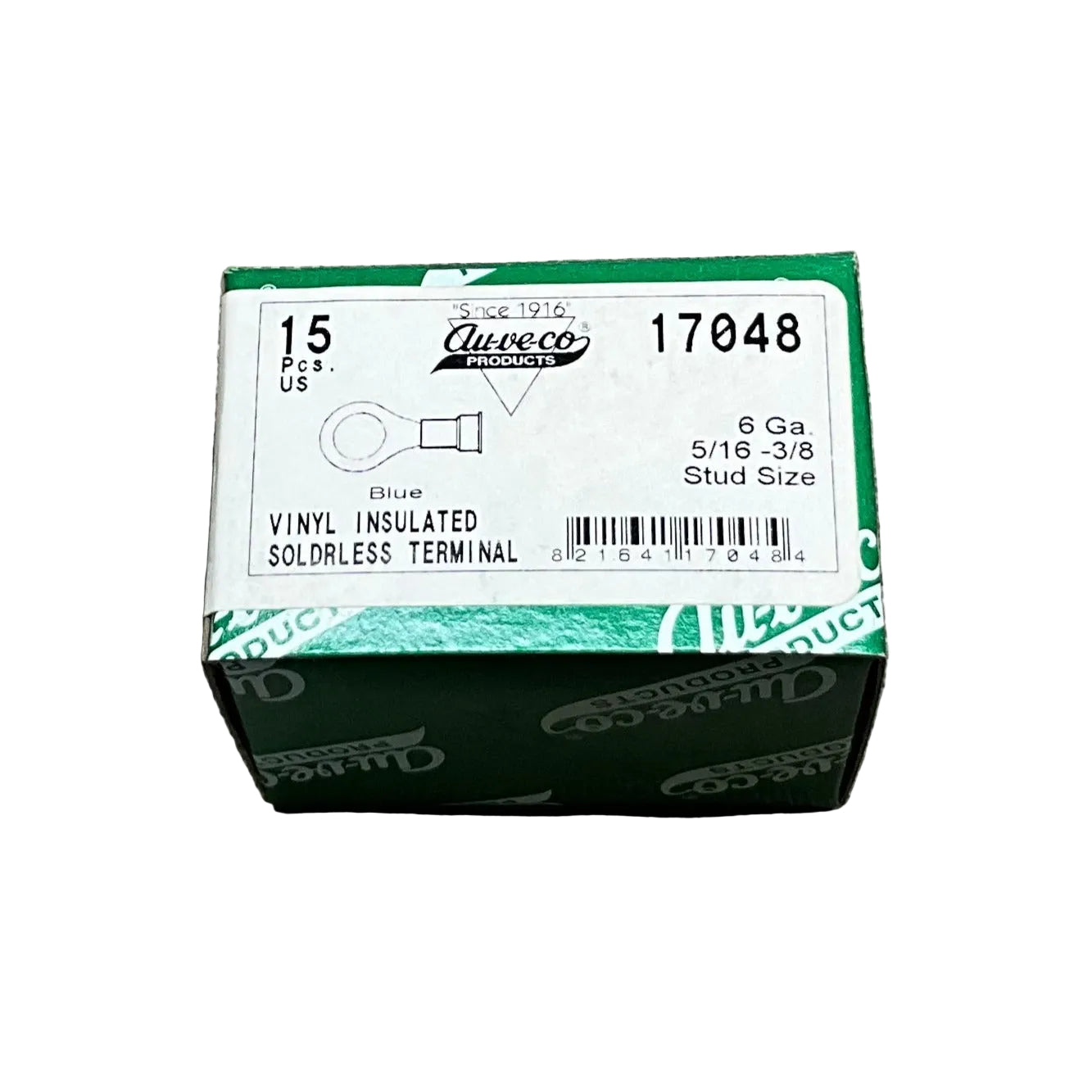 15 Vinyl Insulated Solderless Terminals Auveco 17048 Automobile Electric Wire