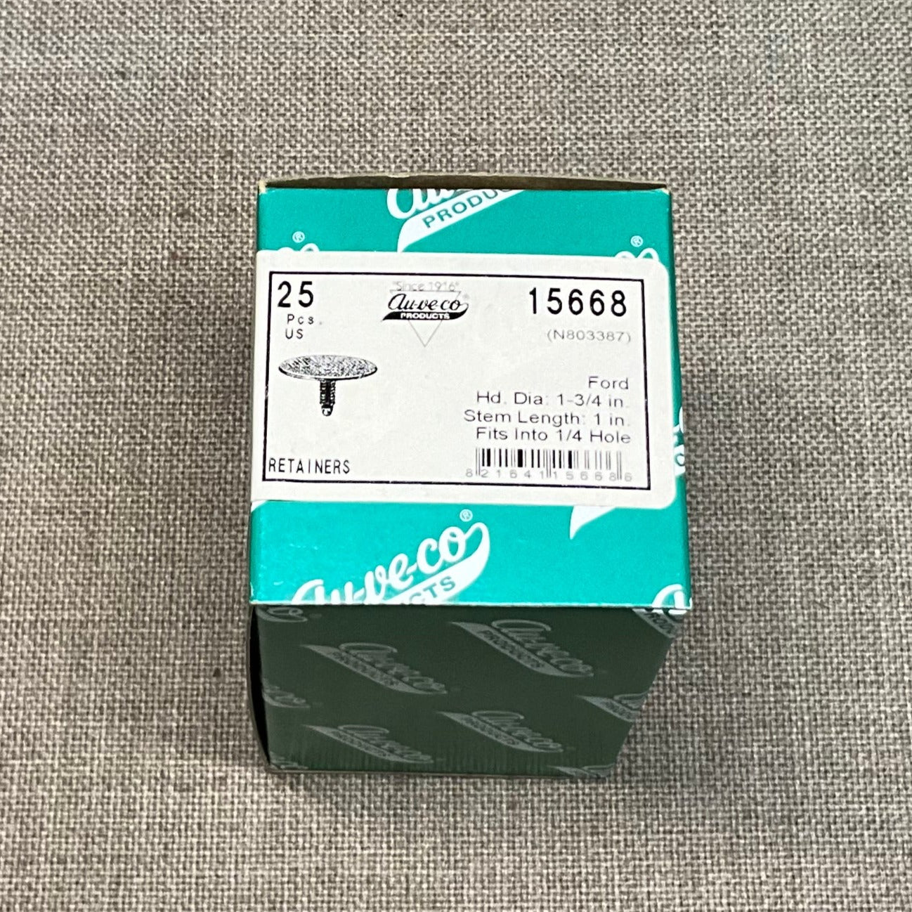 25 Auveco 15668 Trim Panel Retainers For Ford N803387