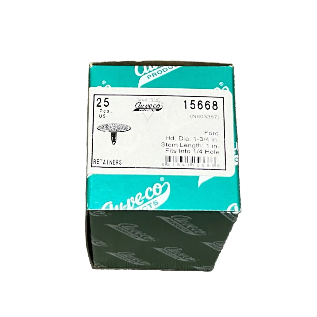 25 Auveco 15668 Trim Panel Retainers For Ford N803387