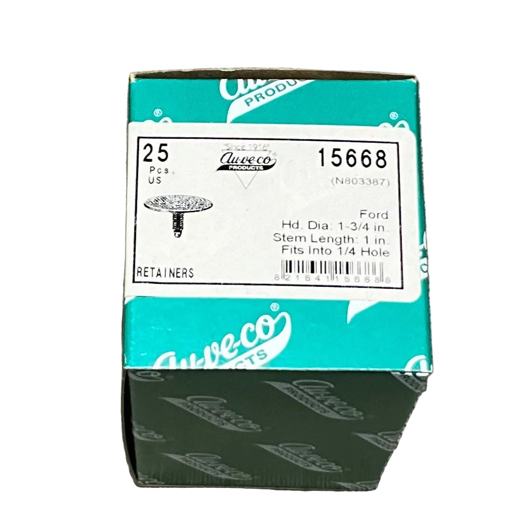 15 Hood Insulation Retainers Auveco 15998 For Honda Prelude 90700-SB2-003