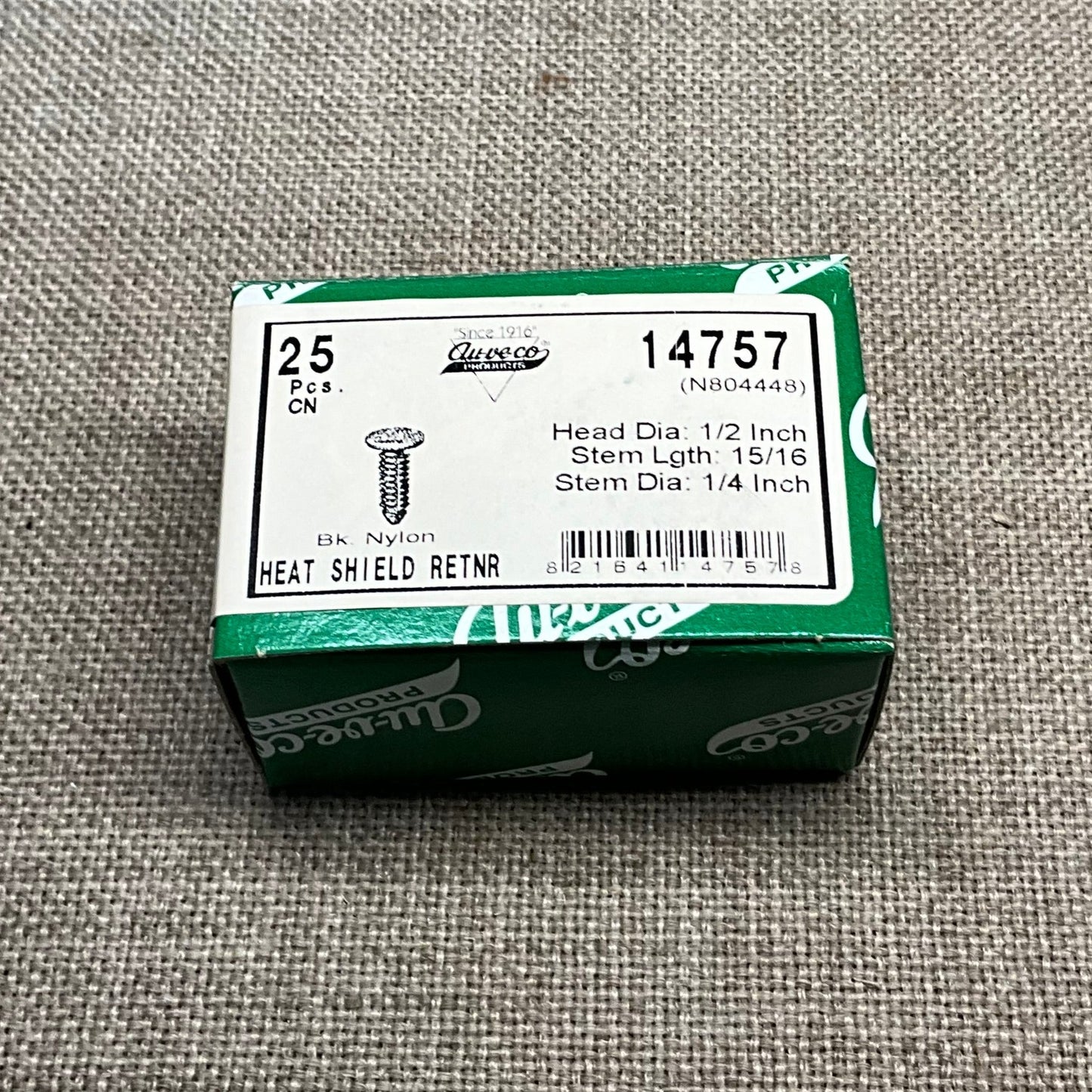 25 Engine Mount Heat Shield Retainers Auveco 14757 Ford Taurus & Sable 1986- on