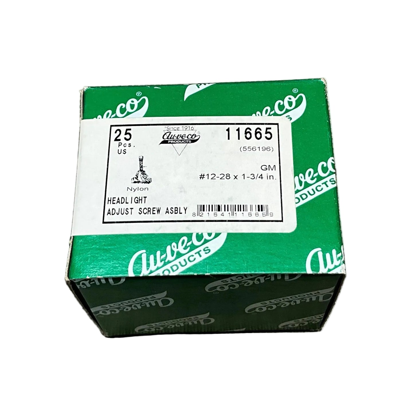 25 Headlight Adjusting Screw & Nut Assembly Auveco 11665 GM OEM:556196; 557057