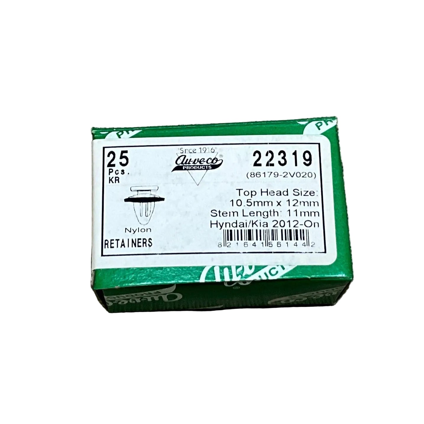 25 Korean Import Garnish Molding Retainer with Sealer Auveco 22319 From 2012-on