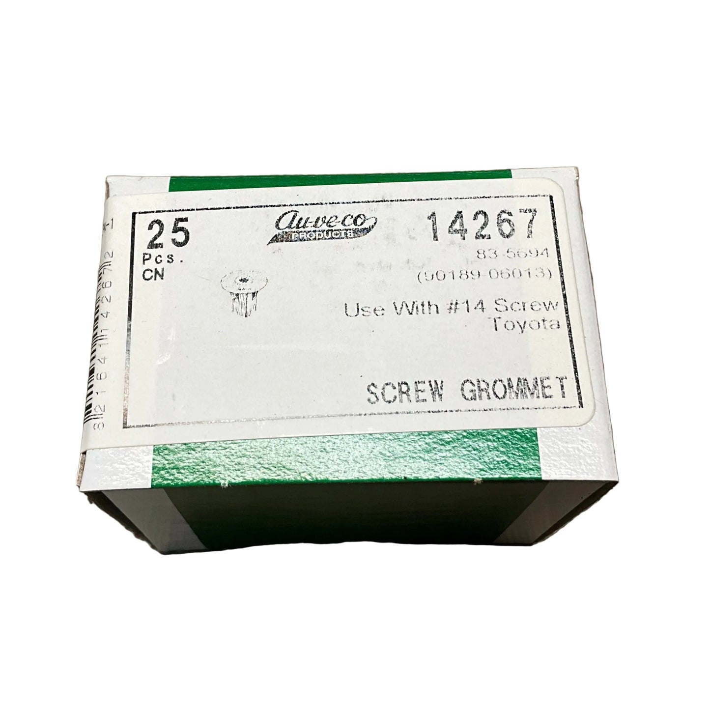 25 Screw Grommets Auveco 14267 Toyota : 90189-06013 Lexus Universal ATV General