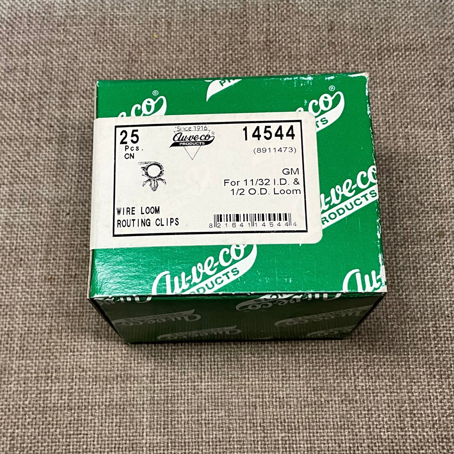 25 Wire Loom Routing Clips Auveco 14544 OEM FOR GM : 8911473 Truck Auto ATV