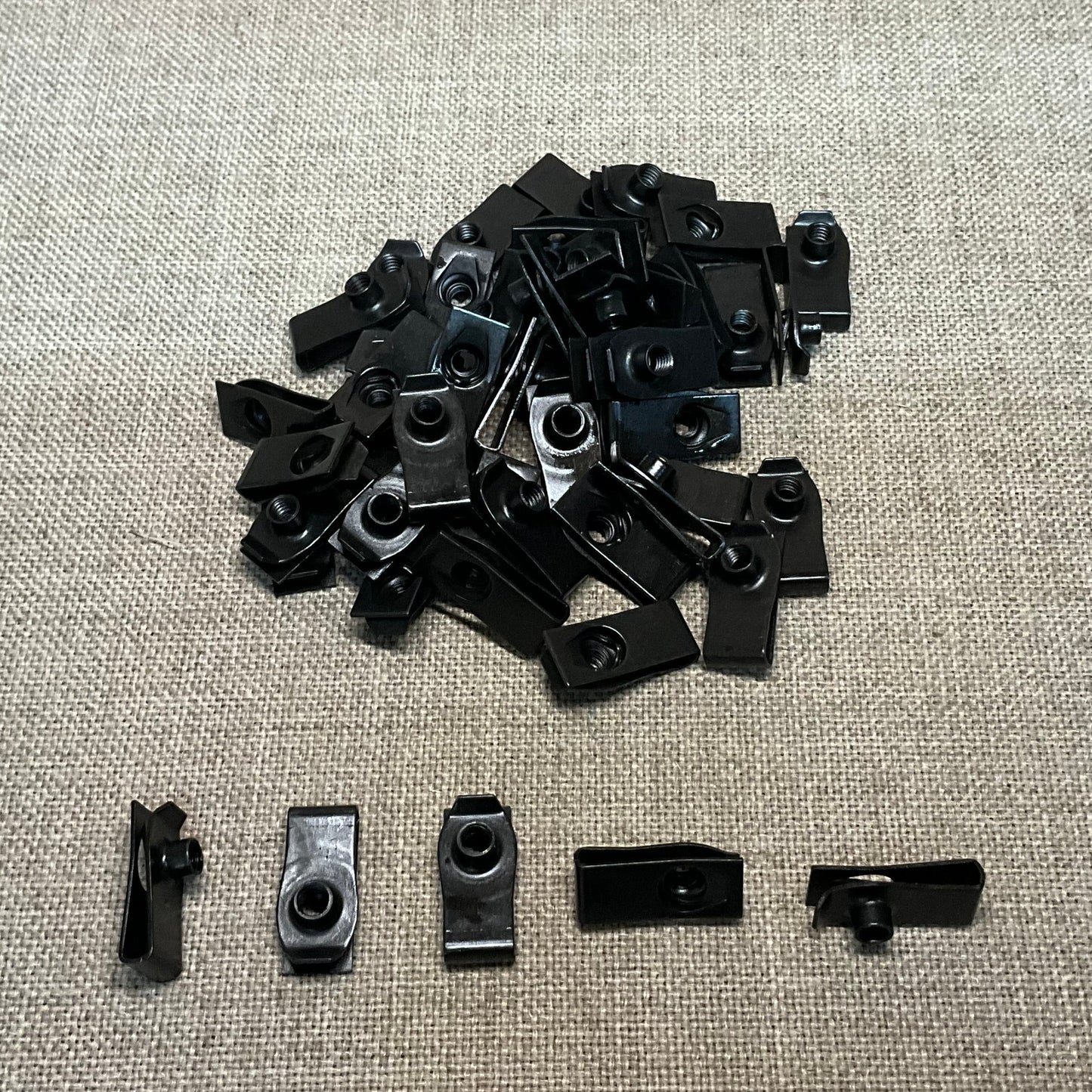 50 Fold Over Nuts Auveco 16322 For GM OEM: 14040999 Universal Use