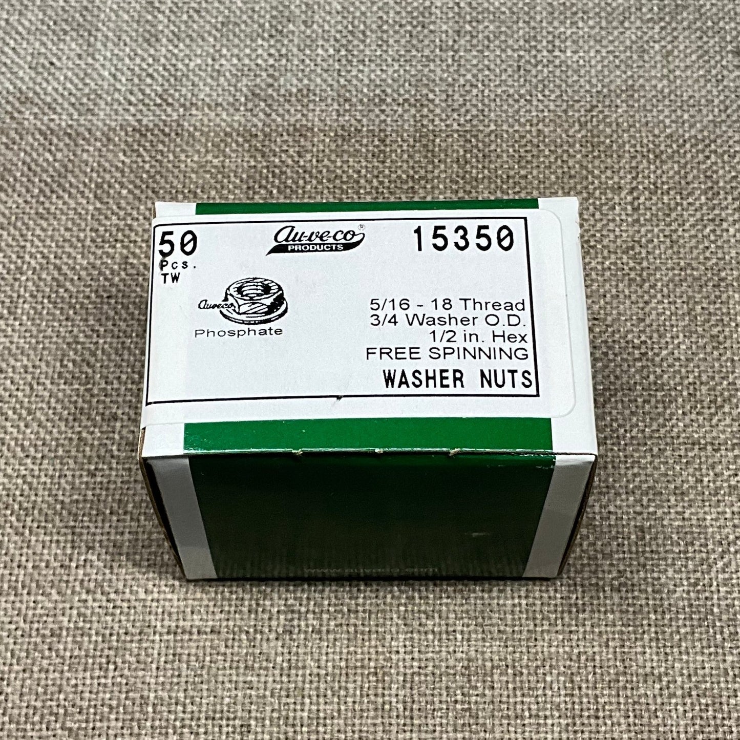 50 Free Spinning Washer Nuts Auveco 15350 O.E.M. 6025007 Automobile & General