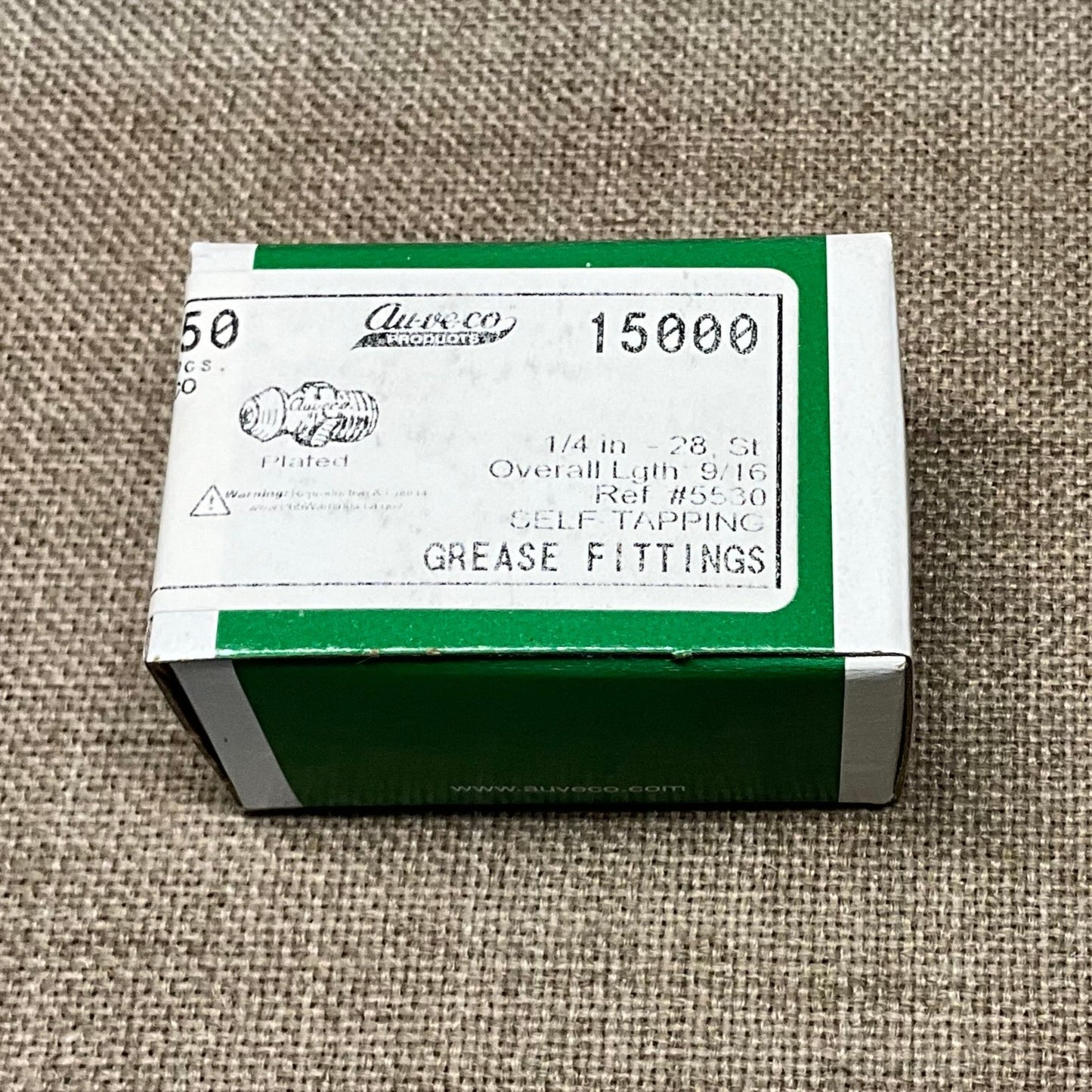 50 Grease Fittings Ref. #5530 Auveco 15000 Automobile Car Truck General Purpose