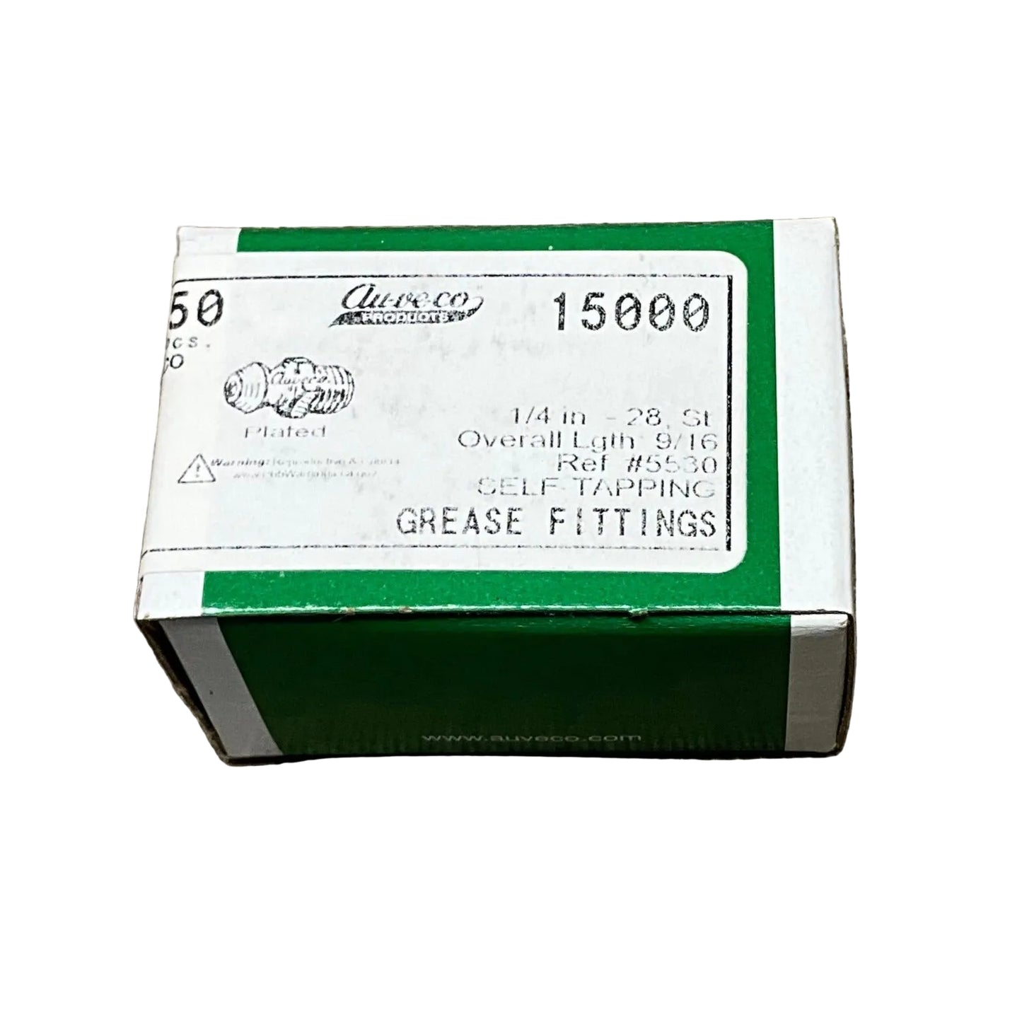 50 Grease Fittings Ref. #5530 Auveco 15000 Automobile Car Truck General Purpose