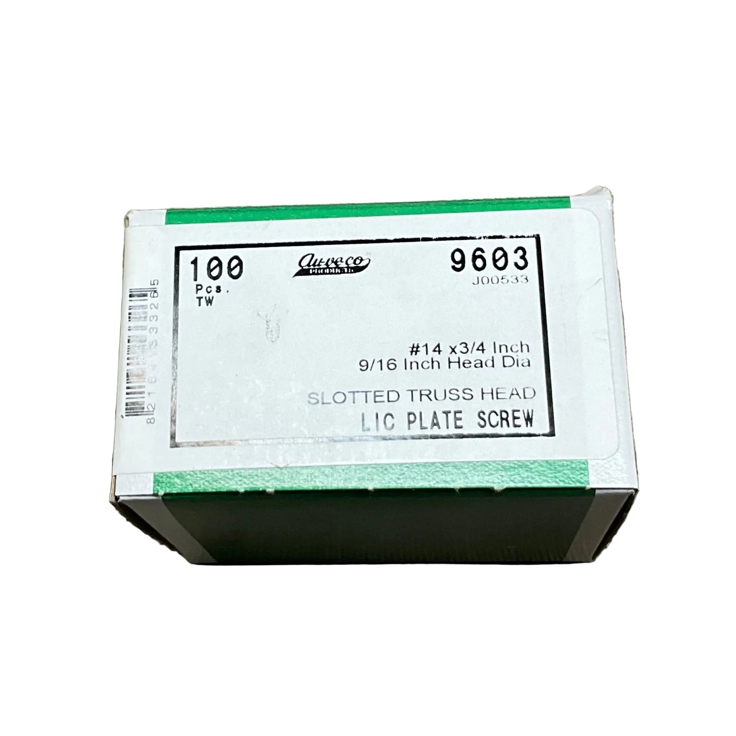 50 License Plate Screws Auveco 9603 Auto Dealers Car Truck General Purpose