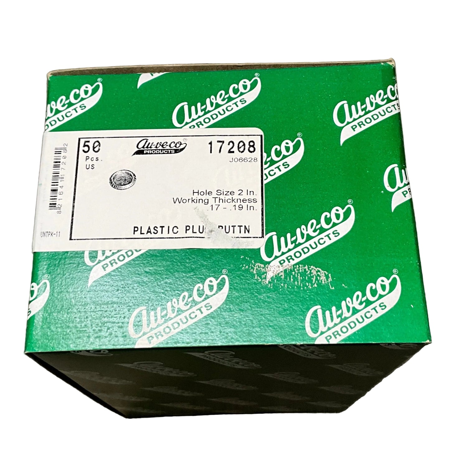 50 Plastic Plug Buttons Auveco 17208 Automobile ATV General Purpose Universal