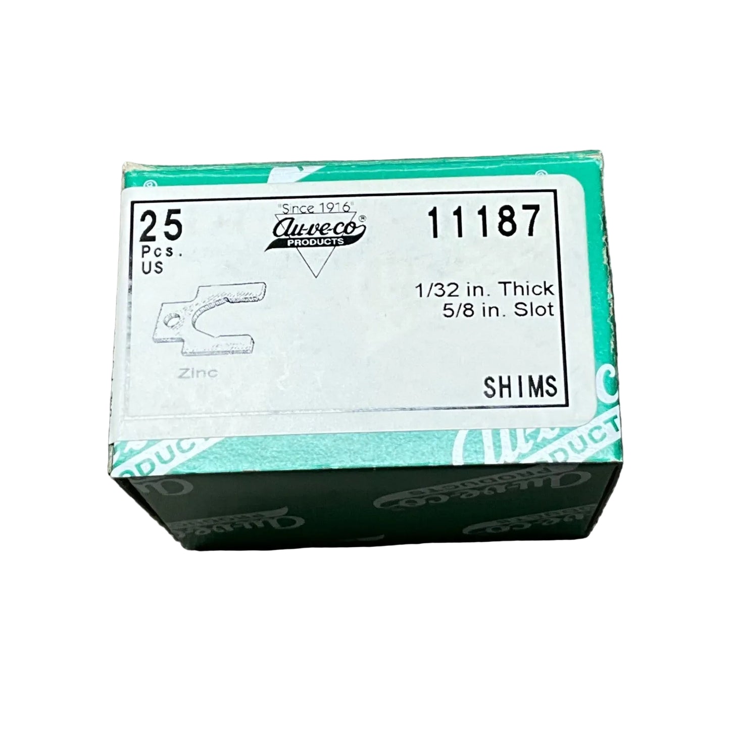 Auveco 11187. Shims Universal Alignment 1/32" Qty 25 Pcs.