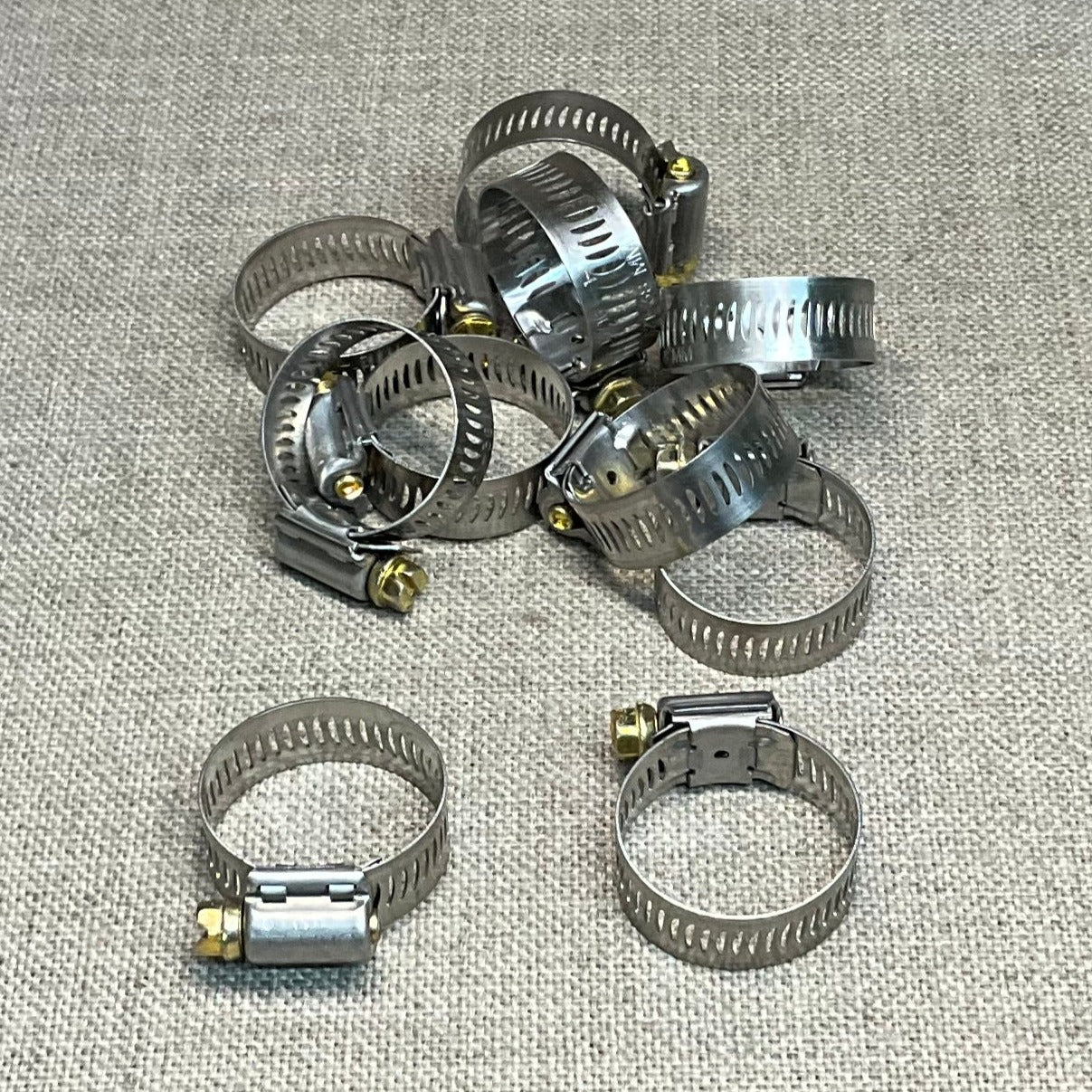 Auveco 18482 Hose Clamp Size #16 3/4" -1-3/4" 10 pcs.