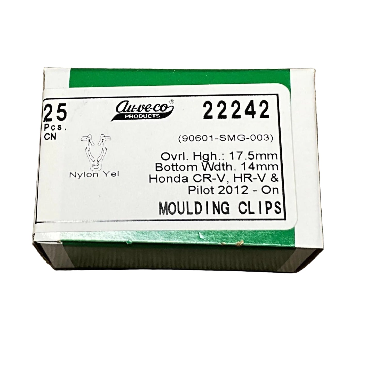 Auveco 22233 Hood Retainer, GM 2011 - On 11611677, QTY10