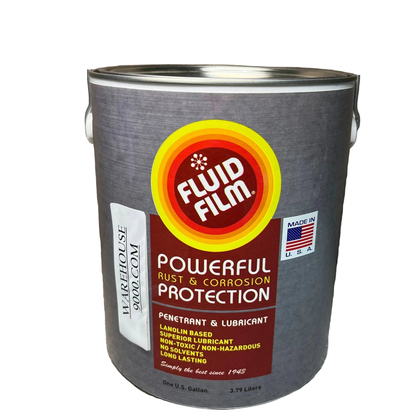 Fluid Film Amber rust protection undercoating product compatible with spray gun funnel system