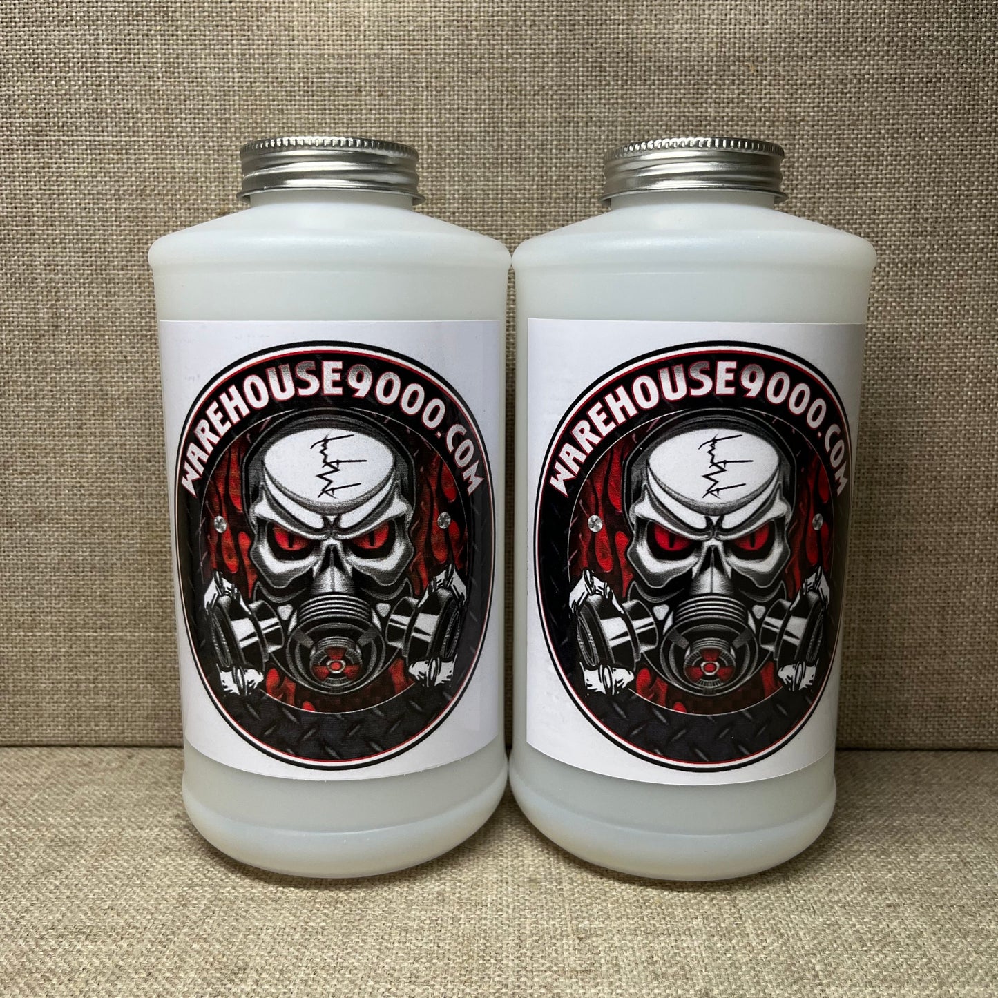 2- New Empty WHITE Quarts for Fluid Film, PFC, Wool Wax, Oil, USA Made