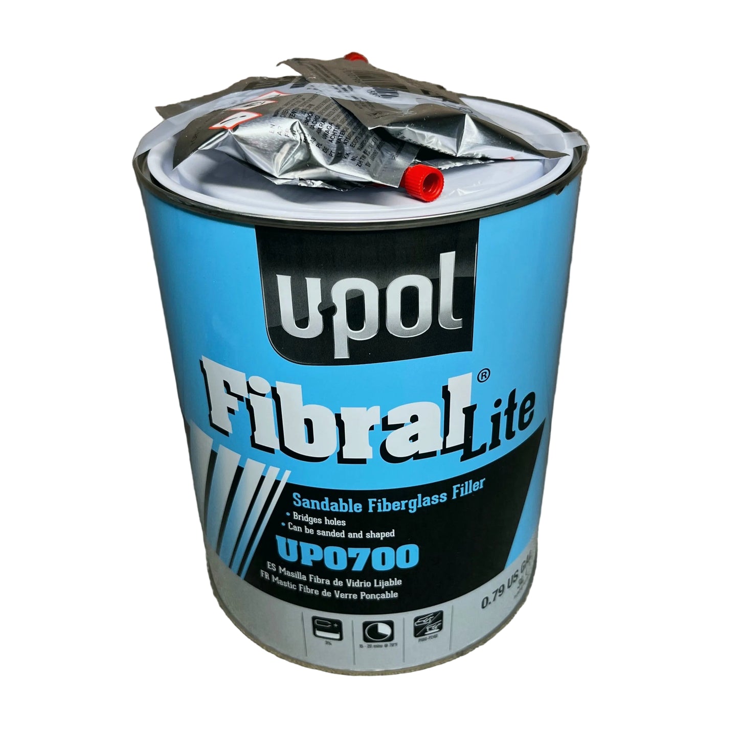 UPO700 U-POL FIBRAL - LITE REPAIR PASTE BODY FILLER, RUST & FIBERGLAS REPAIR