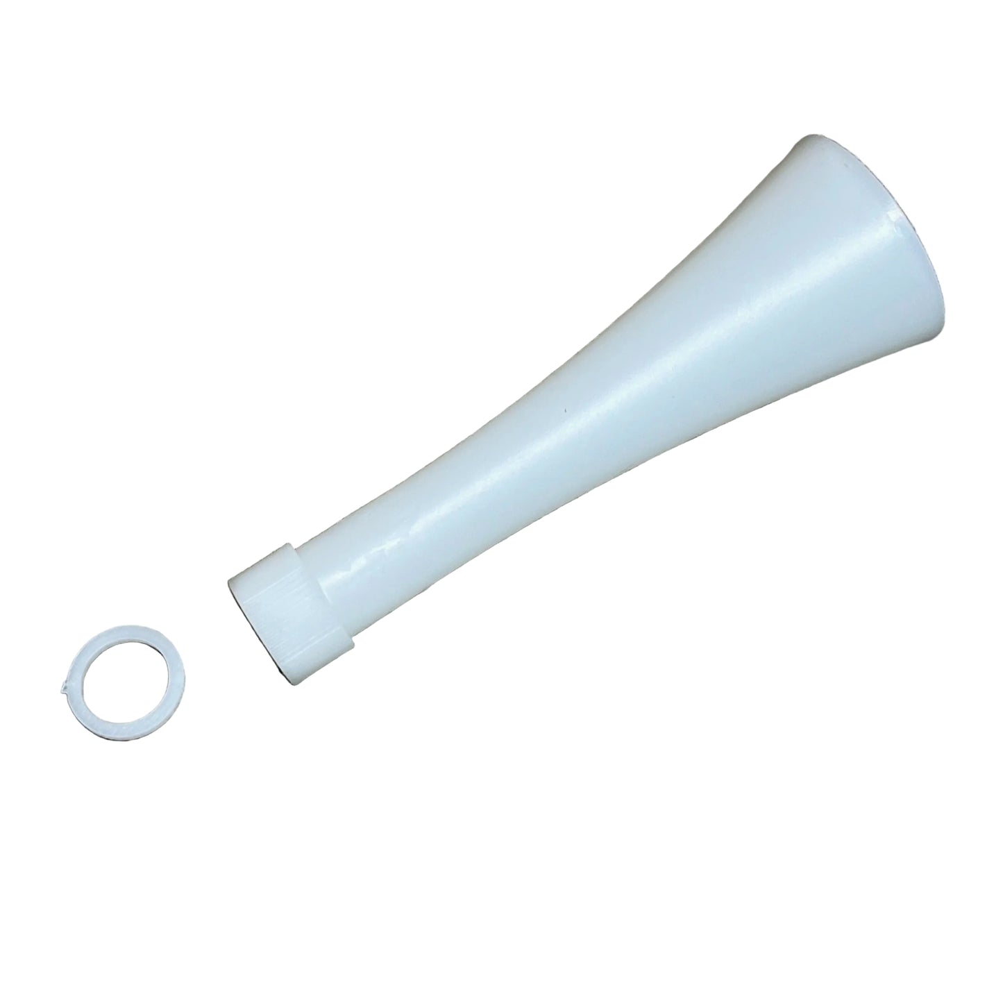 Vortex II Dry Cleaning Gun White Nozzle Cone & Ring Set V-120