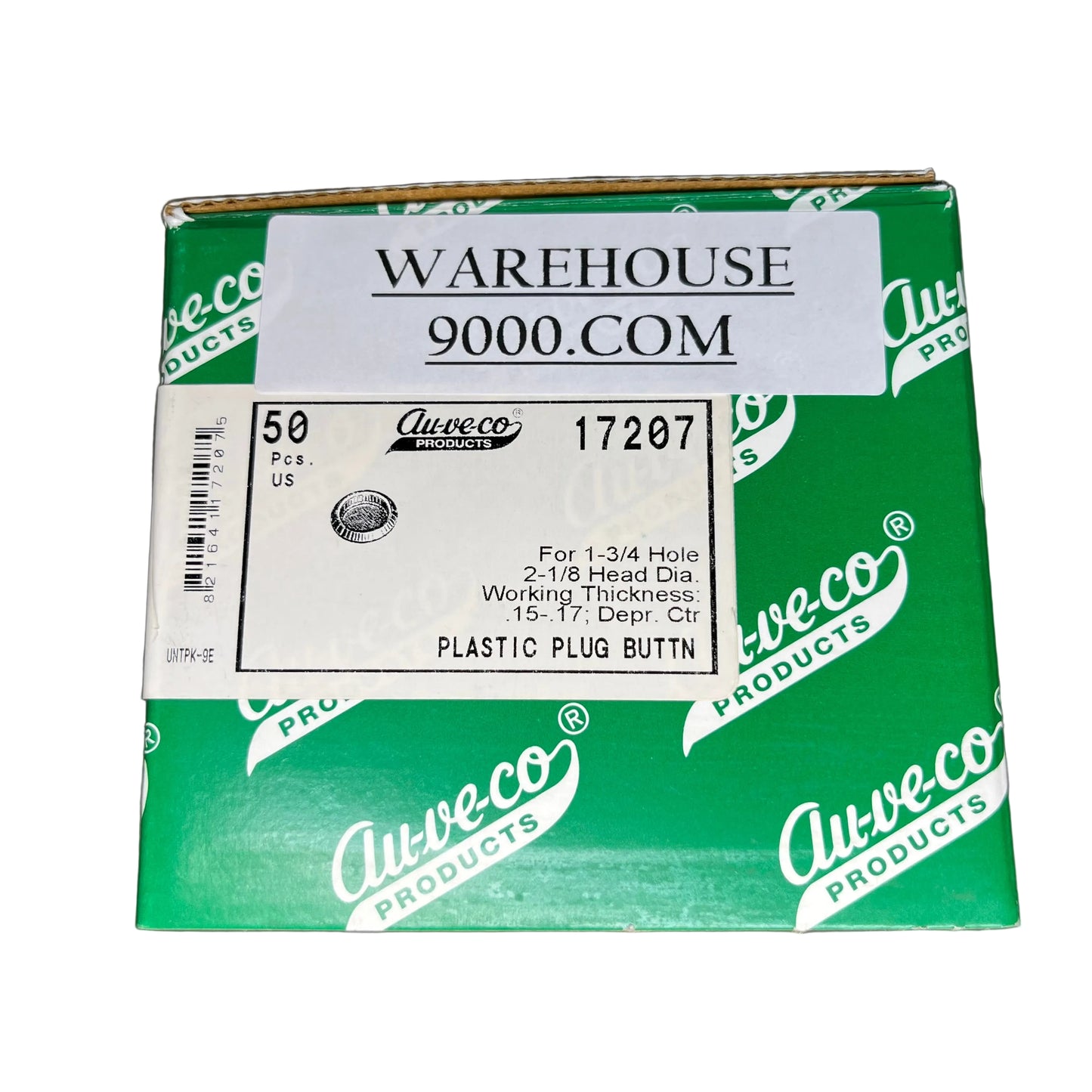 50 Plastic Plug Buttons Auveco 17207 Automobile ATV Car General Purpose