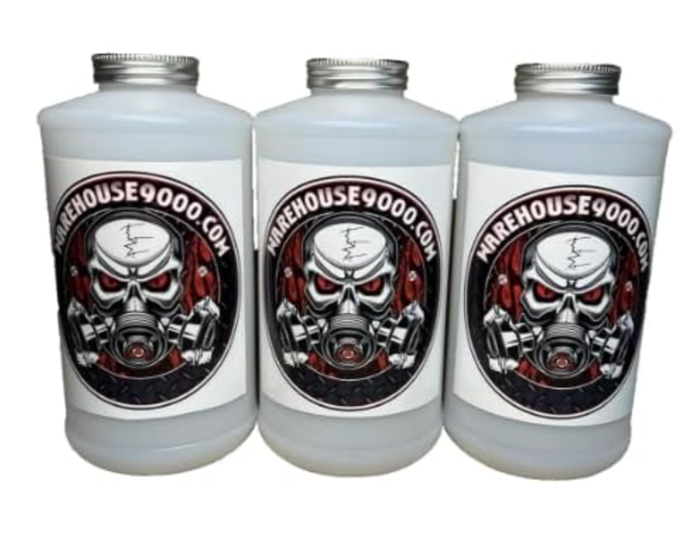 Undercoating fluid bottles bundle for rust prevention and automotive underbody protection