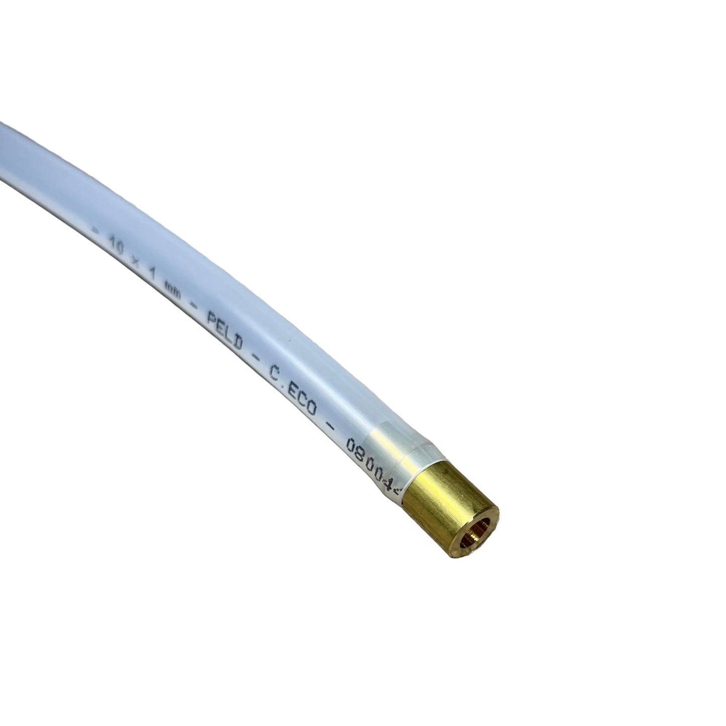 Undercoating spray wand attachment with 360 degree nozzle for applying rust prevention fluid inside frame rails
