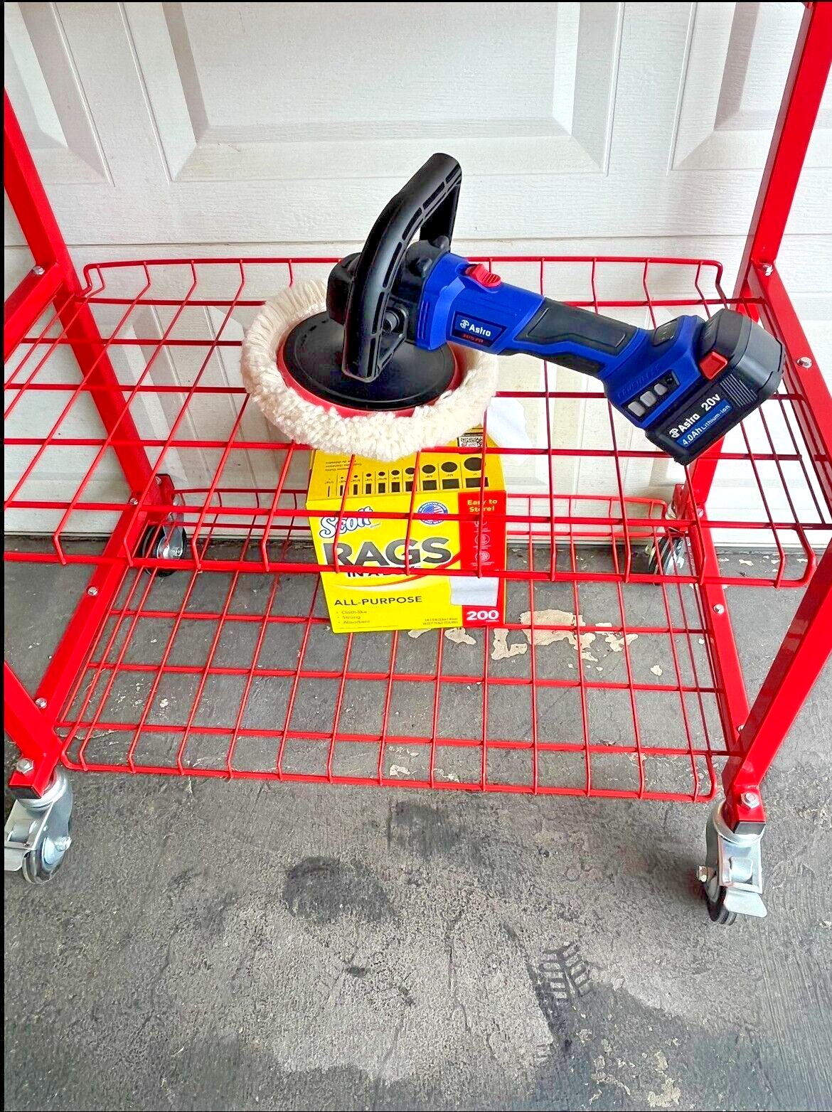 ATD Auto Tech Detailing Cart, Partially Assembled, LOCAL PICKUP ONLY !