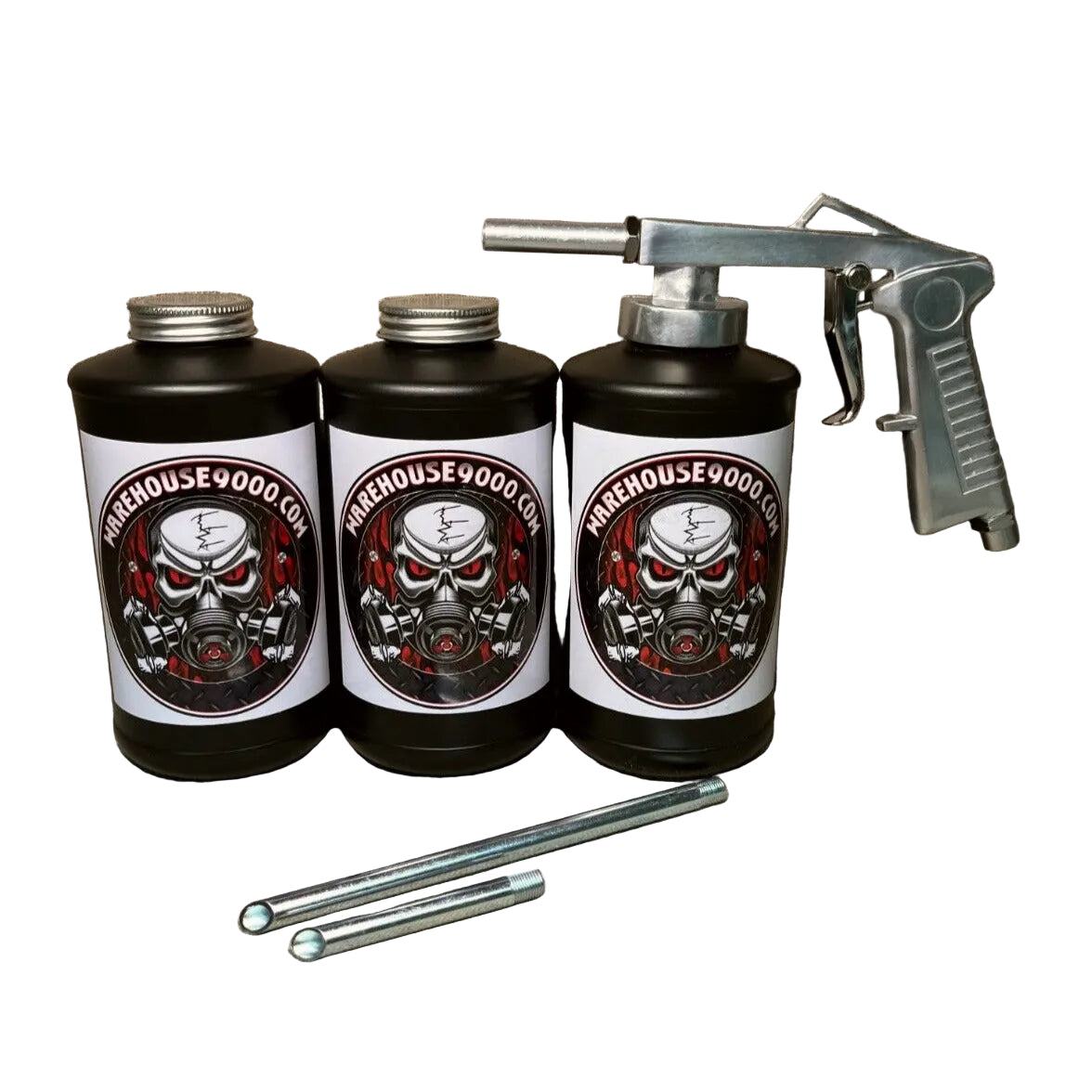 Standard Undercoating Gun Kit (3 B Quart Bottles)